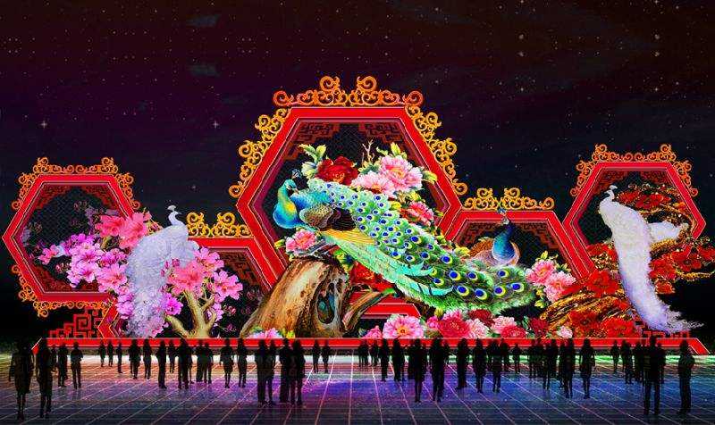 2019年第25届自贡国际恐龙灯会明年1月21日开幕（图）