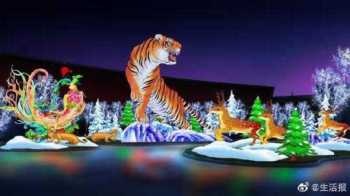 龙江首届超大规模花灯盛会--花灯大世界鼠年灯会​将在11月23日盛大开启（图）