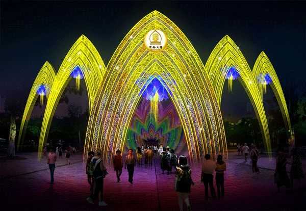 2020第四届荣县大佛文化灯会策划设计制作方案进入评审（图）