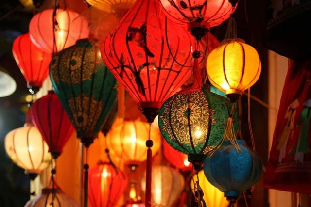 中国的元宵节灯会绘本